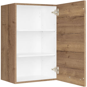 nobilia Wandschrank W45 1 45 cm Eiche Havanna Dunkel 402 Structura 382