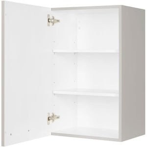 nobilia Wandschrank W45 1 45 cm Hellgrau Stein grau super matt 341 Touch 317