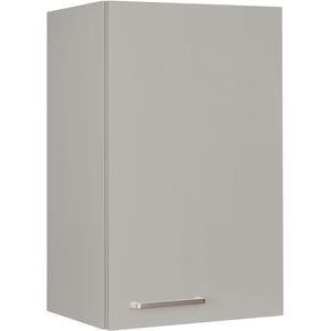 nobilia Wandschrank W45 1 45 cm Hellgrau Stein grau super matt 341 Touch 317