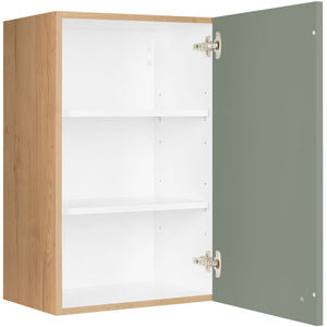 nobilia Wandschrank W45 1 45 cm Schilf Grün matt 776 Cascada 684