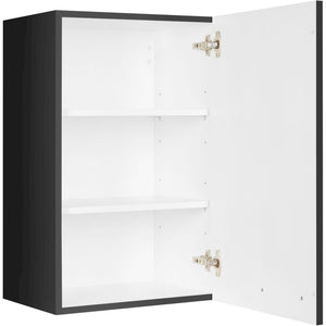 nobilia Wandschrank W45 1 45 cm Schwarz super matt 340 Touch 317