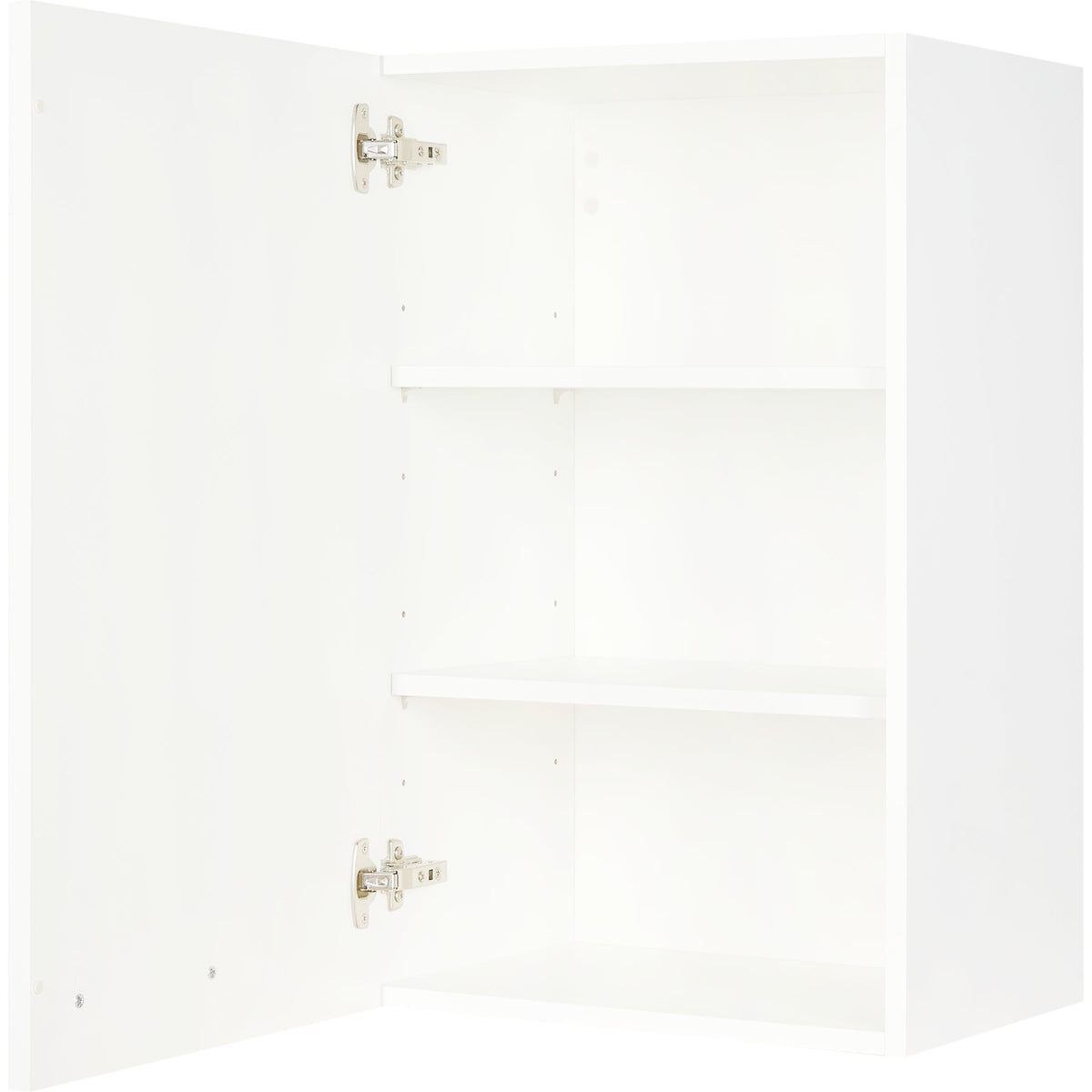 nobilia Wandschrank W45-1 in Frontfarbe Alpinweiß supermatt Anschlag links