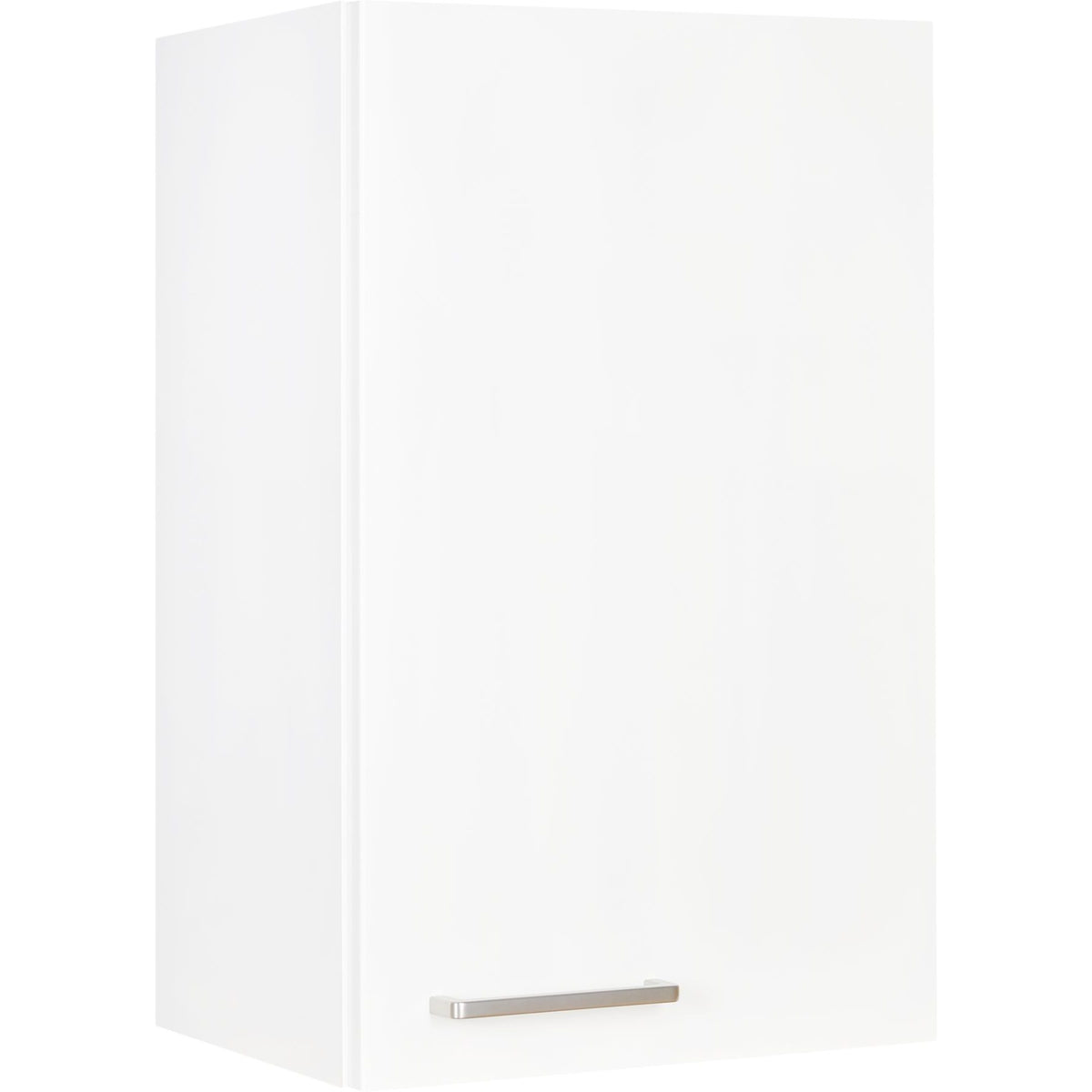 nobilia Wandschrank W45-1 in Frontfarbe weiß supermatt Anschlag, rechts