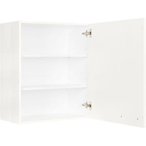 nobilia Wandschrank W60 1 60 cm Alpin Weiss Hoch Glanz 503 Flash 648