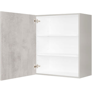 nobilia Wandschrank W60 1 60 cm Beton Grau Hellgrau Anthrazit 892 Riva 371