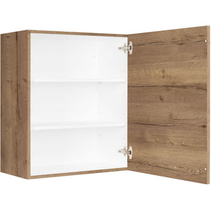 nobilia Wandschrank W60 1 60 cm Eiche Havanna Dunkel 402 Structura 382