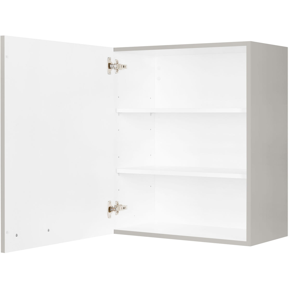 nobilia Wandschrank W60 1 60 cm Hellgrau Stein grau super matt 341 Touch 317