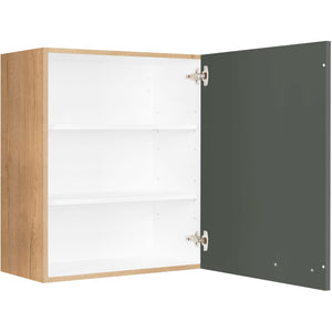 nobilia Wandschrank W60 1 60 cm Mineral Grün Ultra Matt 964 Easytouch 945