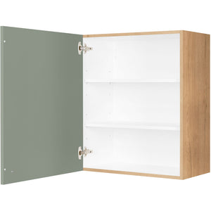 nobilia Wandschrank W60 1 60 cm Schilf Grün matt 776 Cascada 684