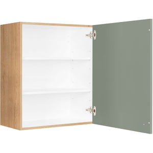 nobilia Wandschrank W60 1 60 cm Schilf Grün matt 776 Cascada 684