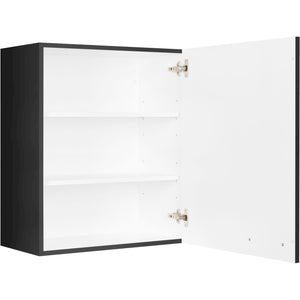 nobilia Wandschrank W60 1 60 cm Schwarz super matt 340 Touch 317