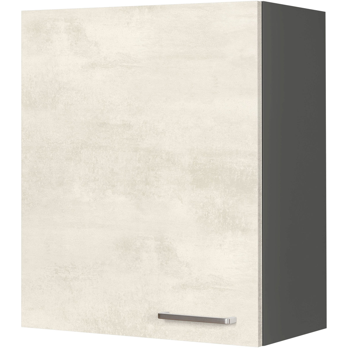 nobilia Wandschrank W60 1 60 cm Weiss Beton Grau Beige 891 Riva 371