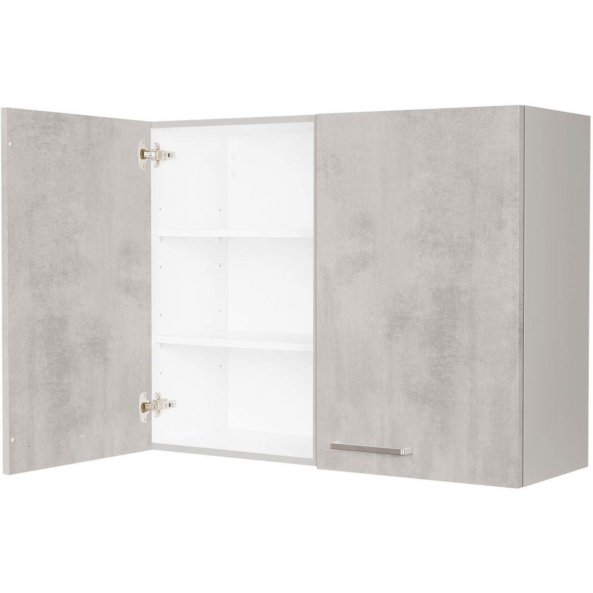 nobilia Wandschrank W90 1 90 cm Beton Grau Hellgrau Anthrazit 892 Riva 371