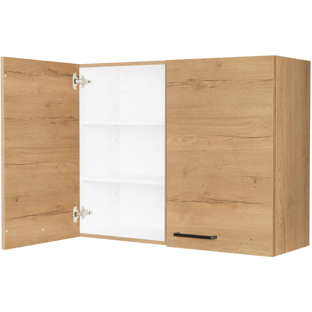 nobilia Wandschrank W90 1 90 cm Eiche Sierra Hell 405 Structura 382