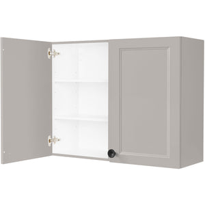 nobilia Wandschrank W90 1 90 cm Stein Grau Matt 772 Cascada 684