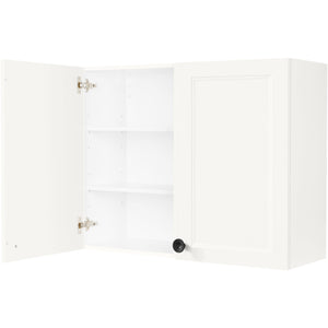 nobilia Wandschrank W90 1 90 cm Weiss Matt 774 Cascada 684