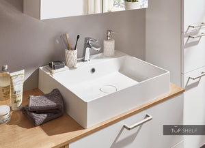 nobilia elements Bad Bad Pyrmont mit Aufsatzbecken/ Aufsatzwaschtisch