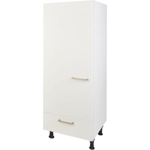 nobilia elements Highboard für Külschrank G123S 60cm 24778 Alpinweiß Geräte Umbau Kühl Gefrierkombi