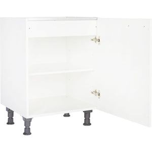 nobilia elements Kochstellenschrank  KD60 für autarkes Kochfeld,1 Einlegeboden 60cm weiß_rechts