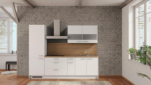 nobilia küche Speyer 270 cm mit preisen Eiche Provence mit Kochfeld