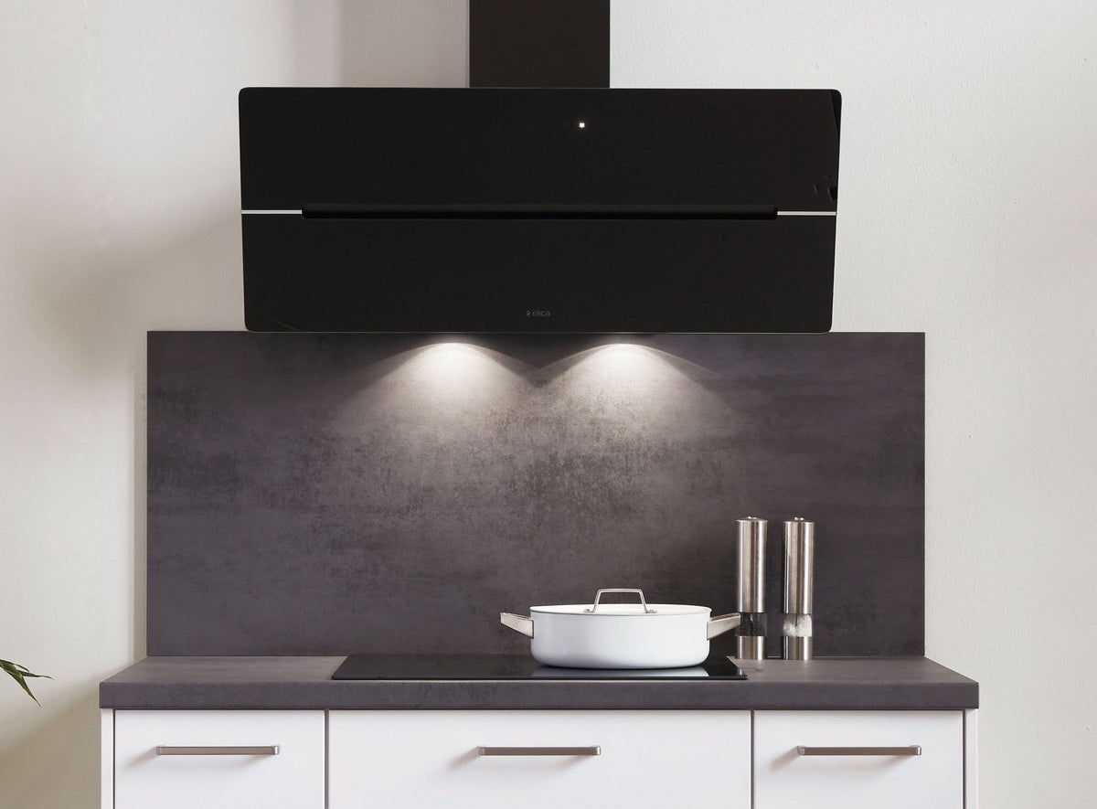 nobilia Küche Sindelfingen 270 cm Angebot Beton Schiefergrau komplett mit Kochfeld nobilia - top-shelf.de