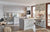 nobilia Küche Halbinsel Küchenzeile Riva 842 Beton Sand Nachbildung 330 + 210 x 110 cm konfigurierbar mit Elektrogeräten