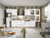 nobilia Küche Küchenzeile Focus 470 Lack Alpinweiß ultra-hochglanz 400cm konfigurierbar mit E-Geräte