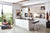 nobilia Kücheninsel Küchenzeile 938 Glasoptik Alpinweiß matt 365 + 180 cm konfigurierbar mit Elektrogeräten