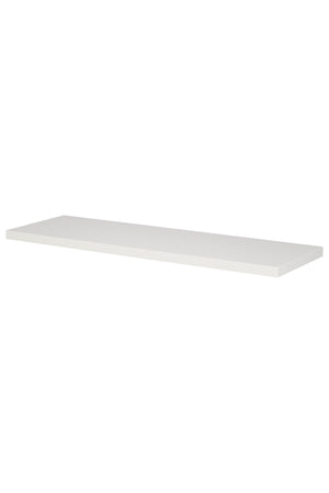 Wandboard 60cm 80cm 90cm 100cm Alpin-weiß ohne Wandhalterung Wandregal Bücherregal Wohnzimmer Küche Bad