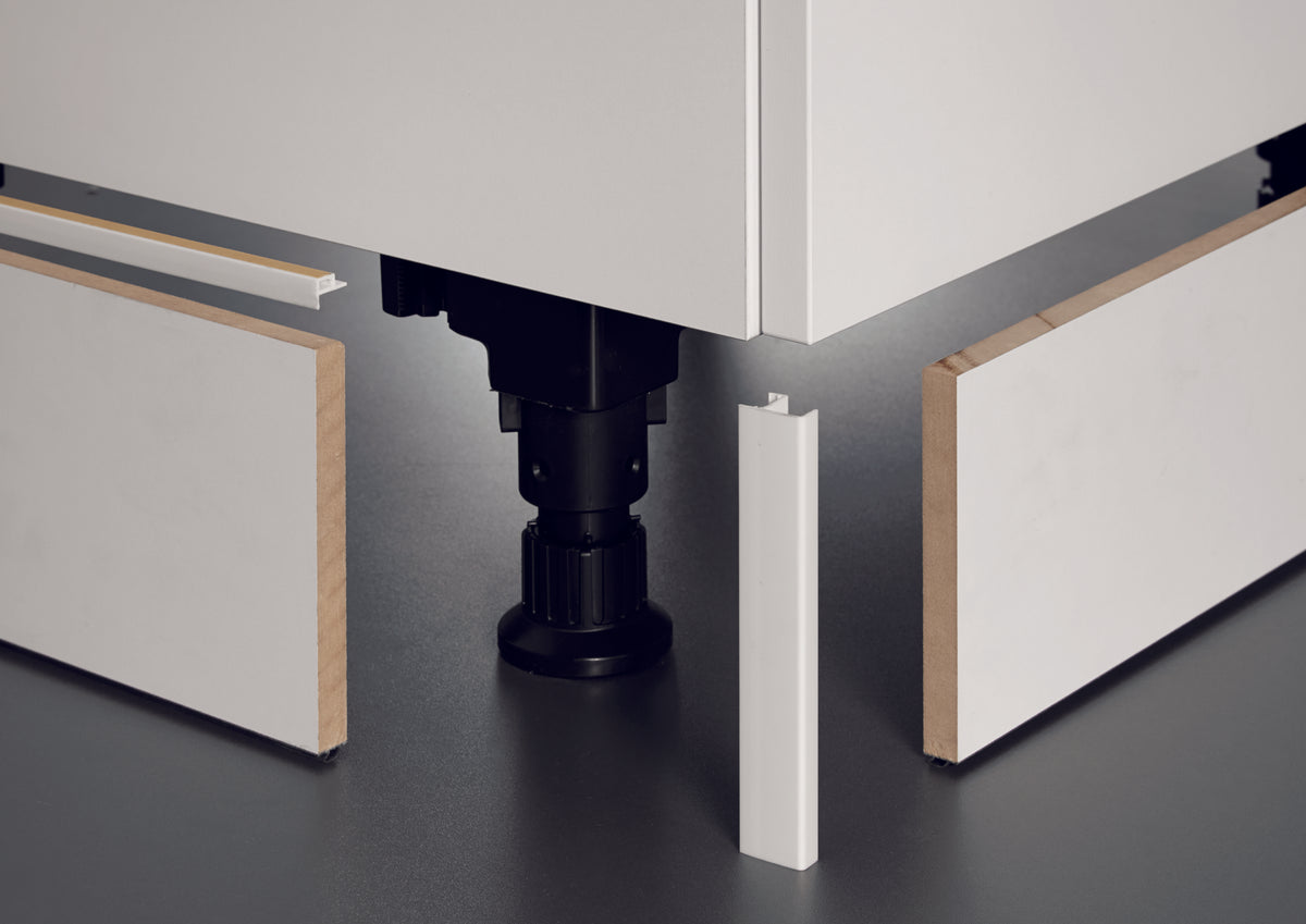 nobilia Elements Sockel Retouren Alpin-weiß