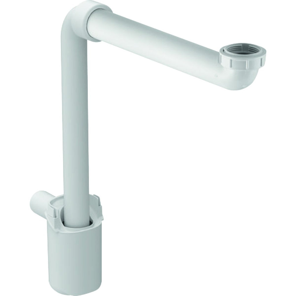 Geberit 5/4 x 40 mm siphon à tuyau d'immersion pour lavabo, sortie  horizontale - chromé brillant - 151.035.21.1 - Semmatec