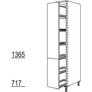 Nobilia Apothekerschrank NHSA40-2 36184