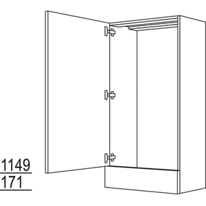 Nobilia Aufsatzschrank für Wasserboiler AWBT60-2 45467