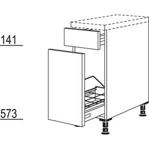 Nobilia Auszugschrank UAF30 22040