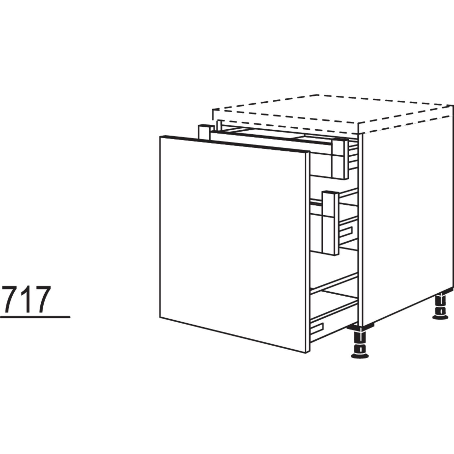 Nobilia Auszugschrank UAIAI60 21136