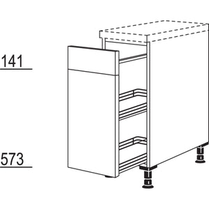 Nobilia Auszugschrank UAM30 22139