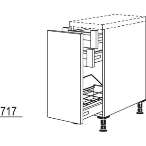 Nobilia Auszugschrank UD2IAF30 20029