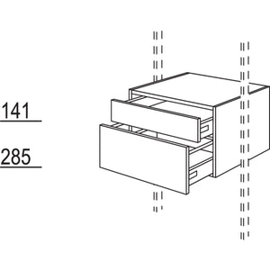 Nobilia Auszugschrank USARS90-43 43989