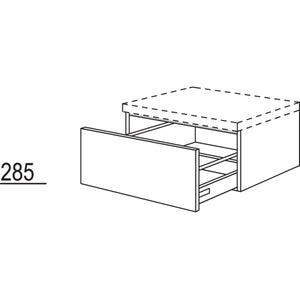 Nobilia Badezimmer-Auszugschrank BUA80-29 2326