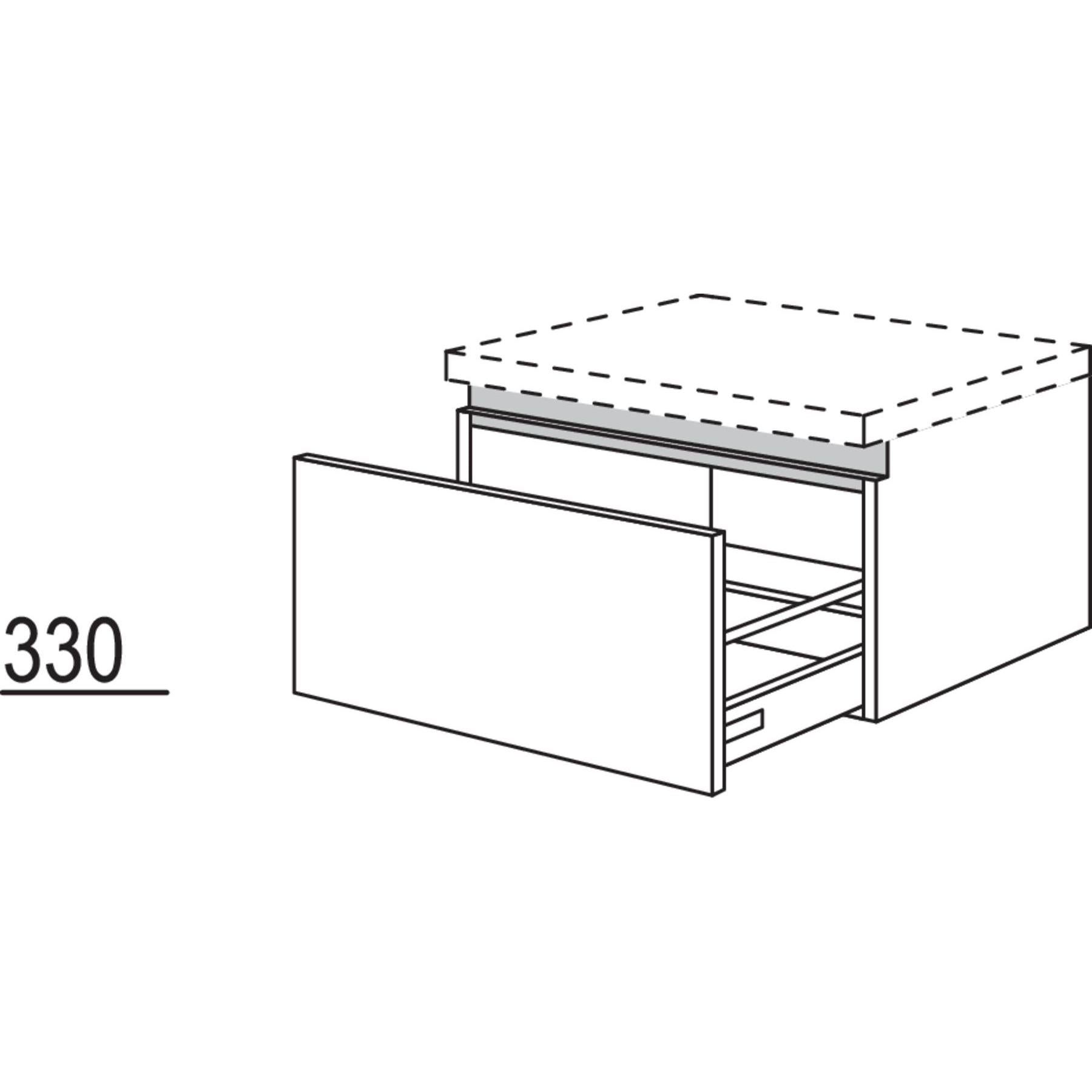 Nobilia Badezimmer-Auszugschrank NBUA40-36 67352