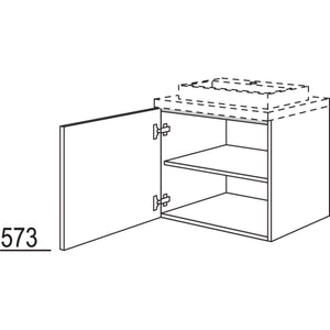 Nobilia Badezimmer-Waschtischschrank BW50-58 2894