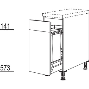 Nobilia Baguetteschrank UABT30 22008