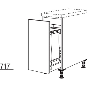 Nobilia Baguetteschrank UABTD30 21008