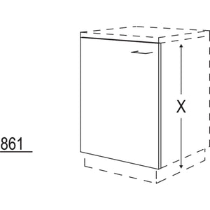 Nobilia Durchgehende Maxi-Türfront KSBD-M 41865