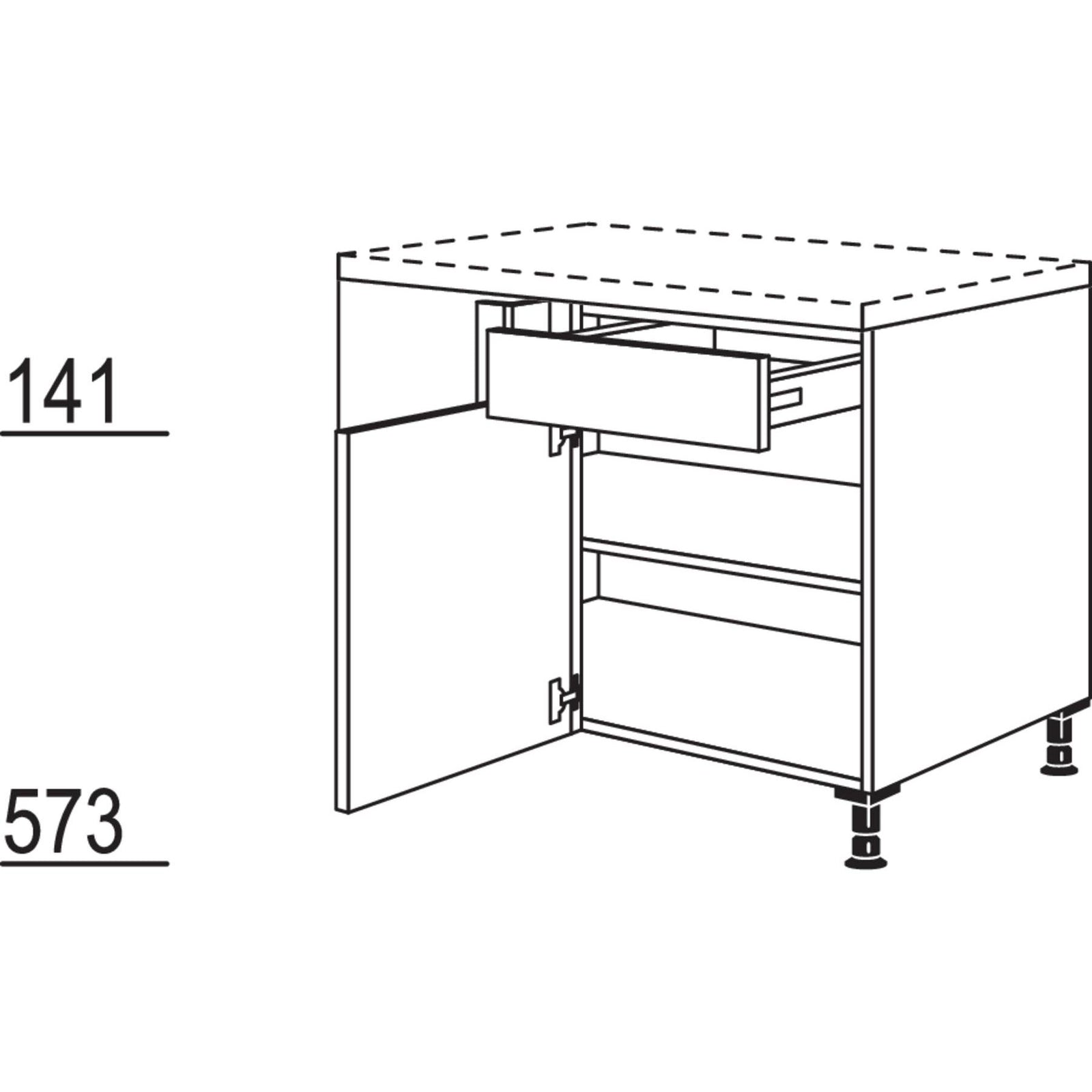 Nobilia Eckschrank UE90-45 20087
