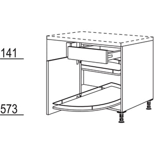 Nobilia Eckschrank UEBD100-60 26088