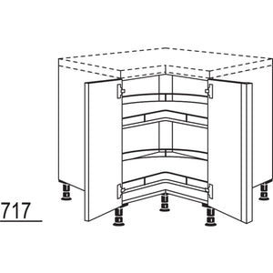 Nobilia Eckschrank UEDTK80 30289