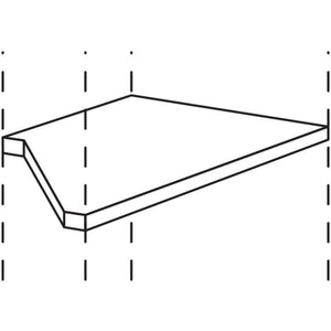 Nobilia Einlegeboden für Wandschrank diagonal EB-WZR 29041