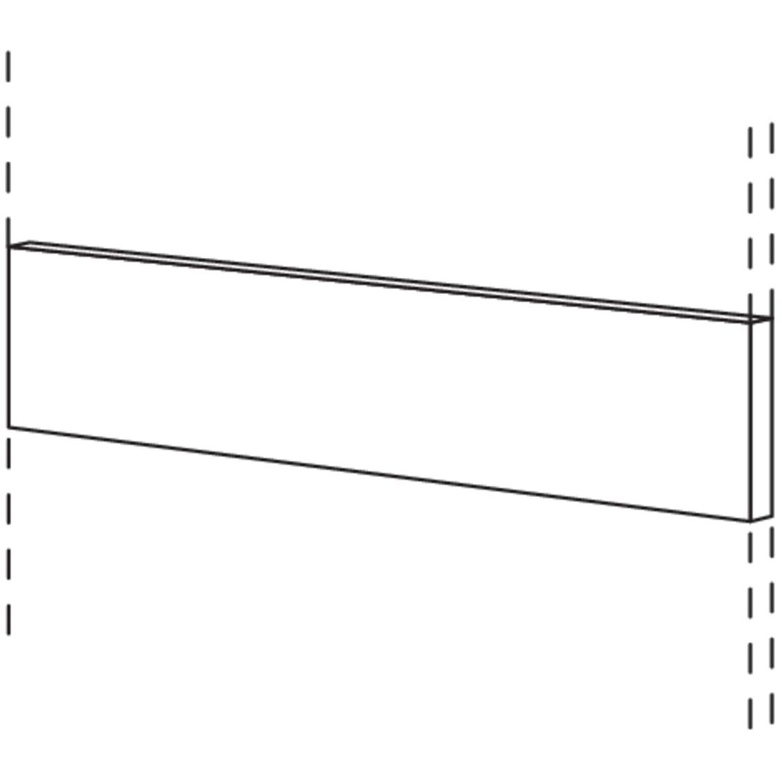 Nobilia Frontblende -1-teilig- durchgehend F106-594 60291