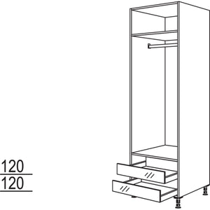 Nobilia Garderobenschrank HWGAO60-3 44006